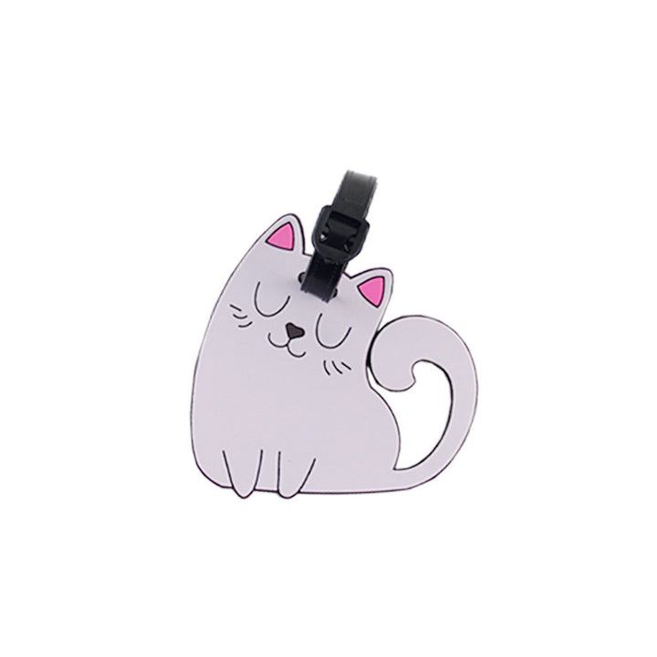 Cute Cat Luggage Tag Bowlift