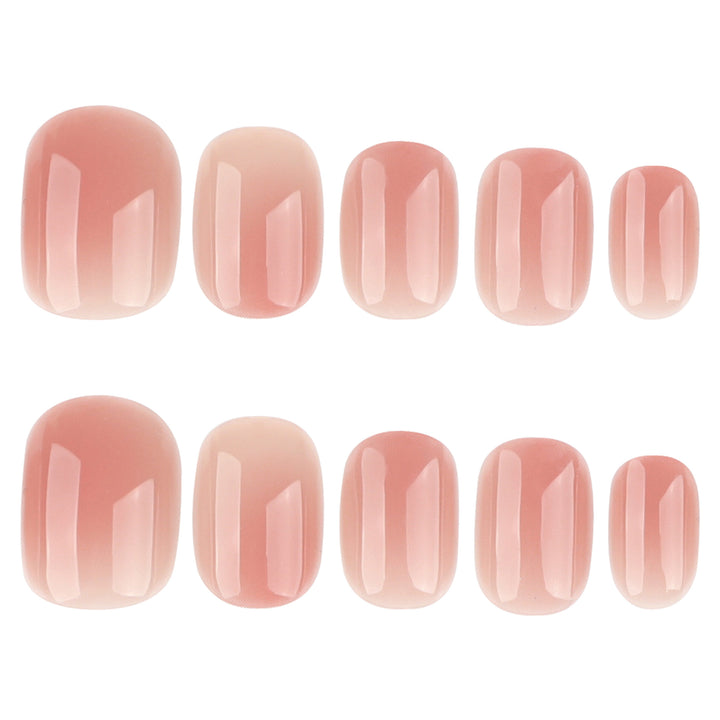 Artificial gel nails with elegant high-gloss finish Bowlift
