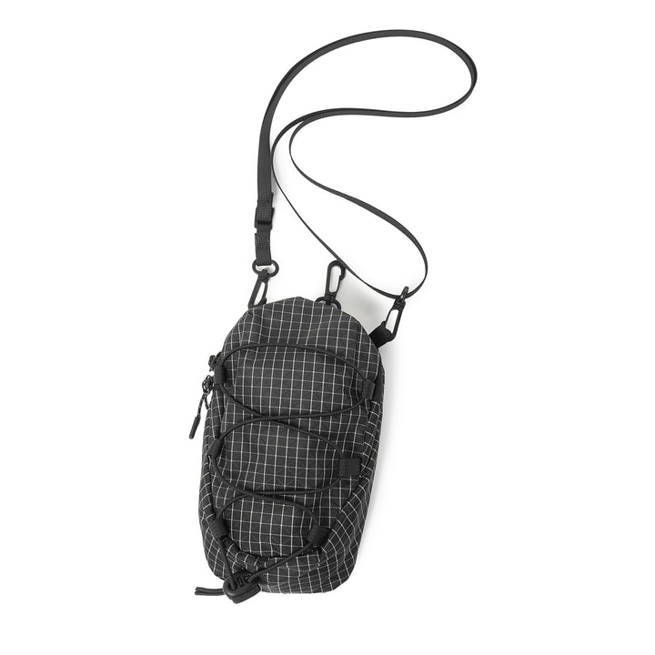 Lightweight Ripstop Sling Crossbody Pouch with Elastic Bungee System Bowlift