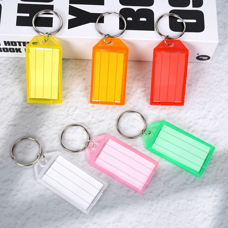 Unisex Label tag with practical key system Bowlift