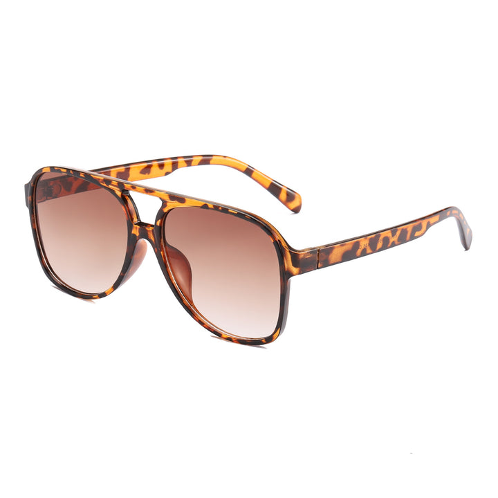 Women's fashionable square sunglasses with wide frame Bowlift