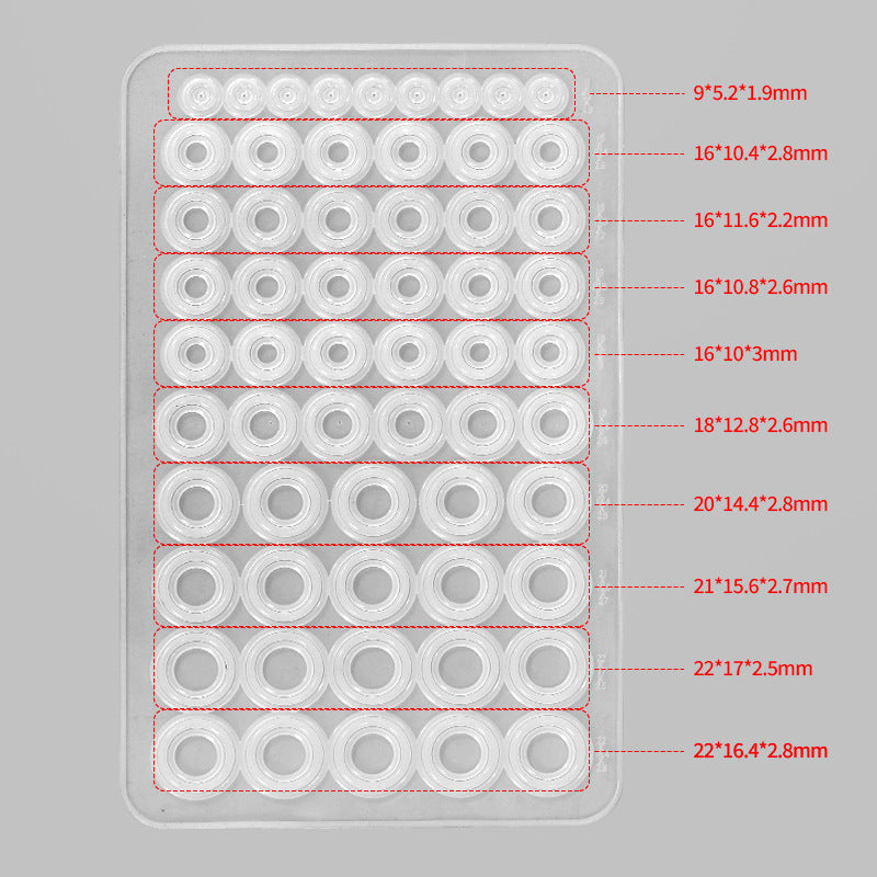 BowLift | High-Temp Silicone O-Ring Assortment Kit