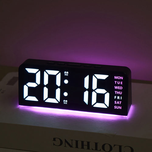 Digital multifunction alarm clock with LED display and alarm function Bowlift