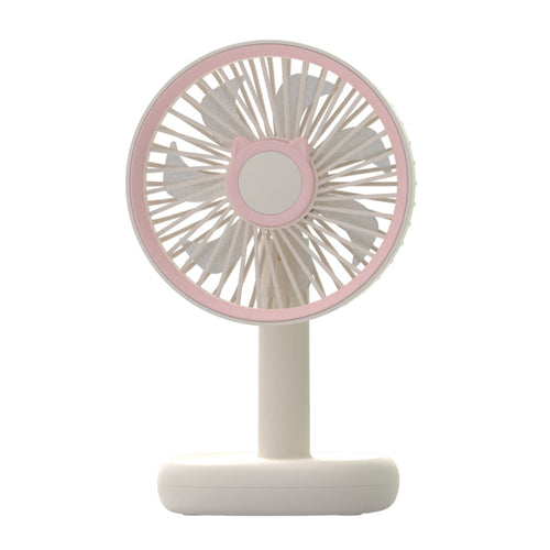 Women's Portable Handheld Fan with Cat Ears Design Bowlift