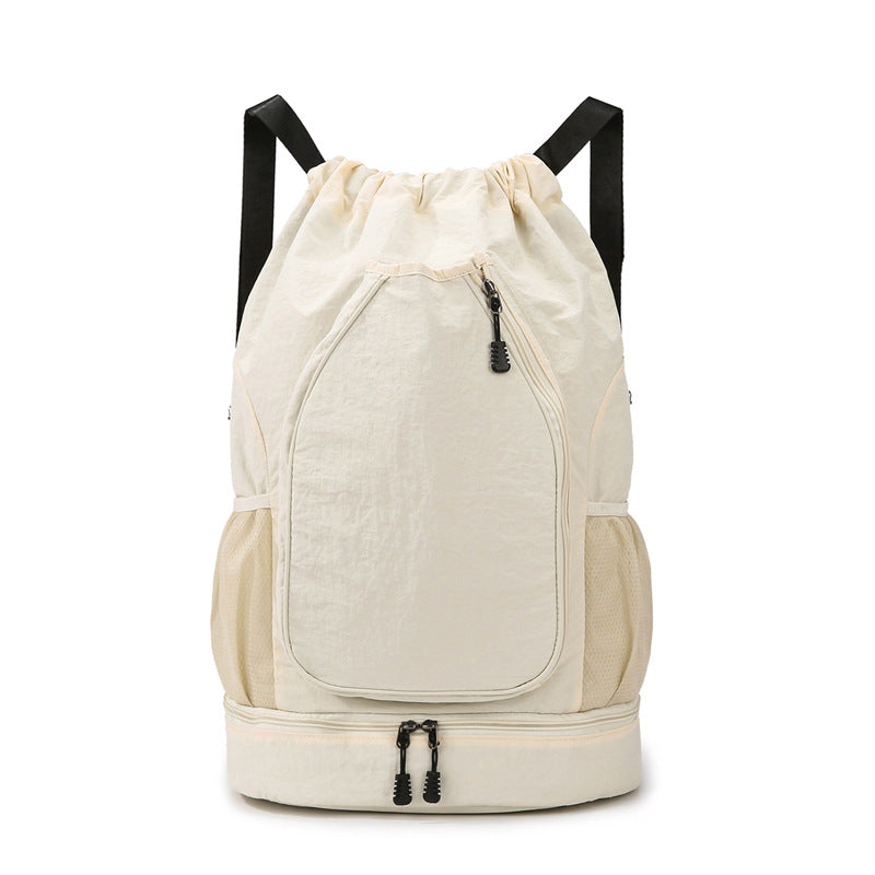 Lightweight Drawstring Sports Backpack Bowlift