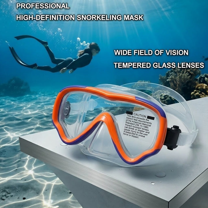 Diving mask with comfortable silicone cover Bowlift