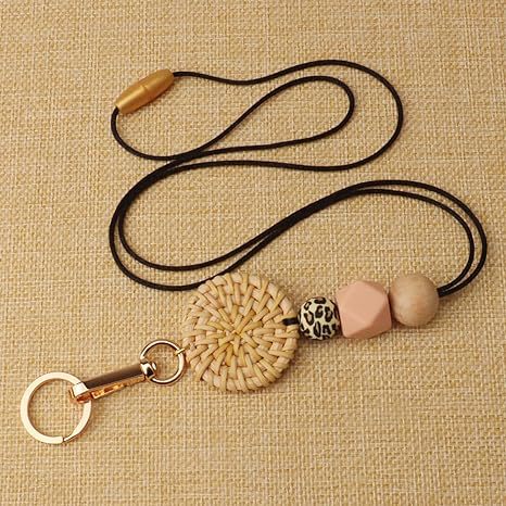 Decorative Bead Keychain Holder Bowlift
