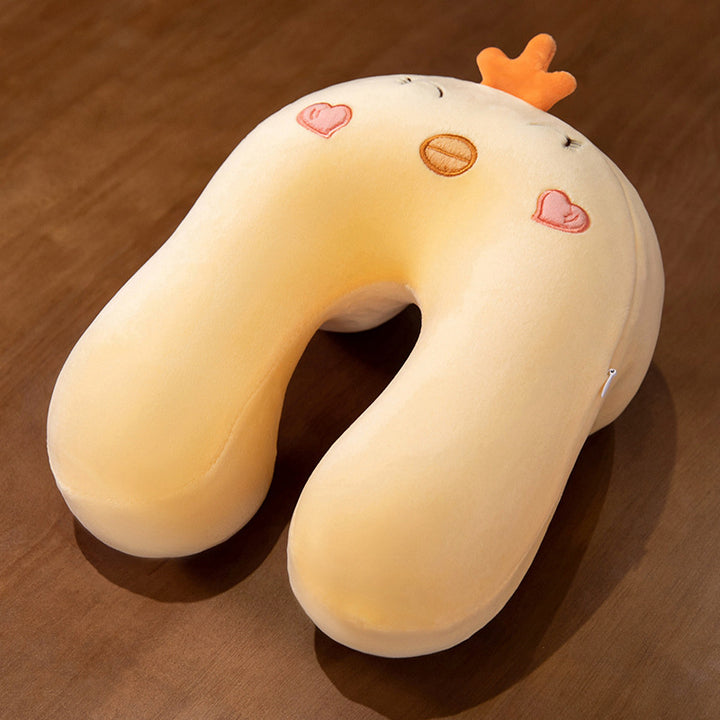 Neck support pillow with playful animal design Bowlift