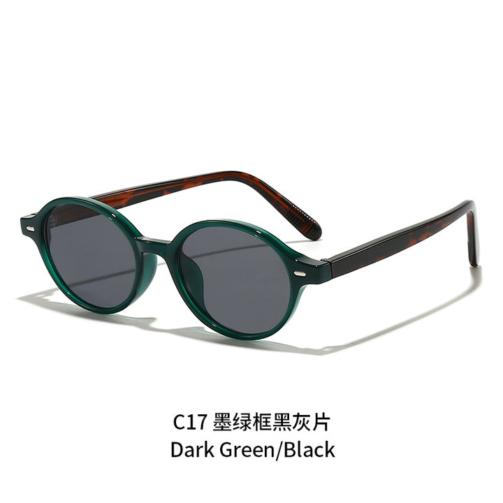Ladies stylish sunglasses with high-quality, round frame and UV protection Bowlift