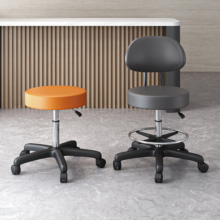 Bar stool with comfortable cushioning and height adjustment Bowlift