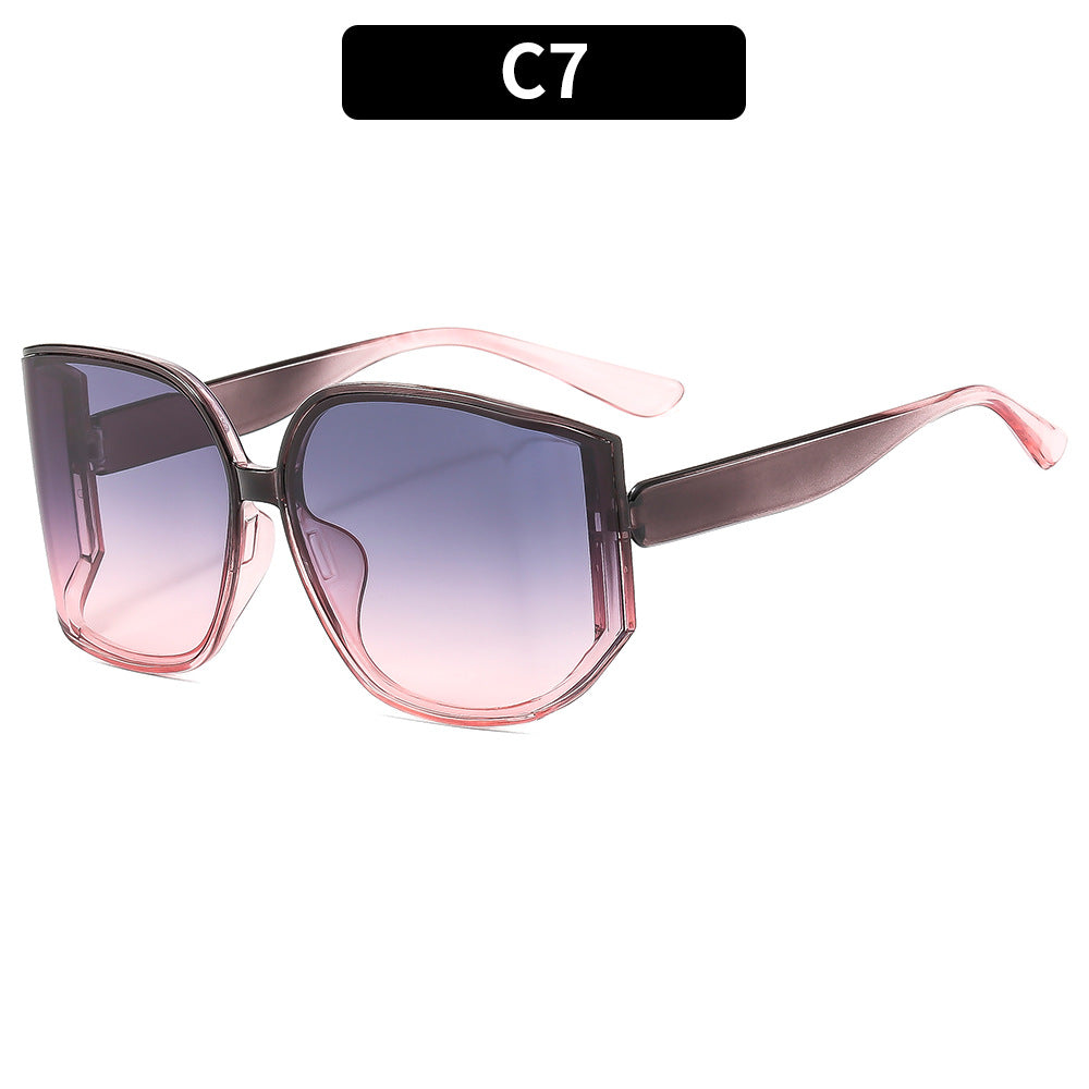 Modern Geometric Oversized Sunglasses