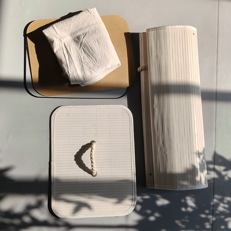 Laundry basket with lid and handle Bowlift