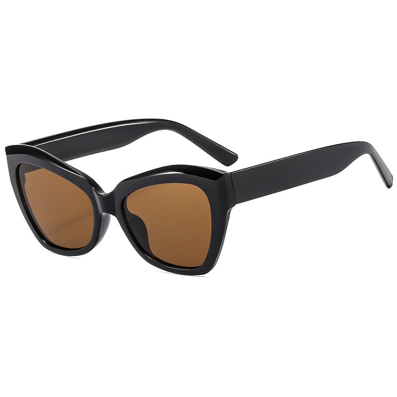 Women Cat-Eye Sunglasses with Distinctive Frame and Polarized Lenses Bowlift