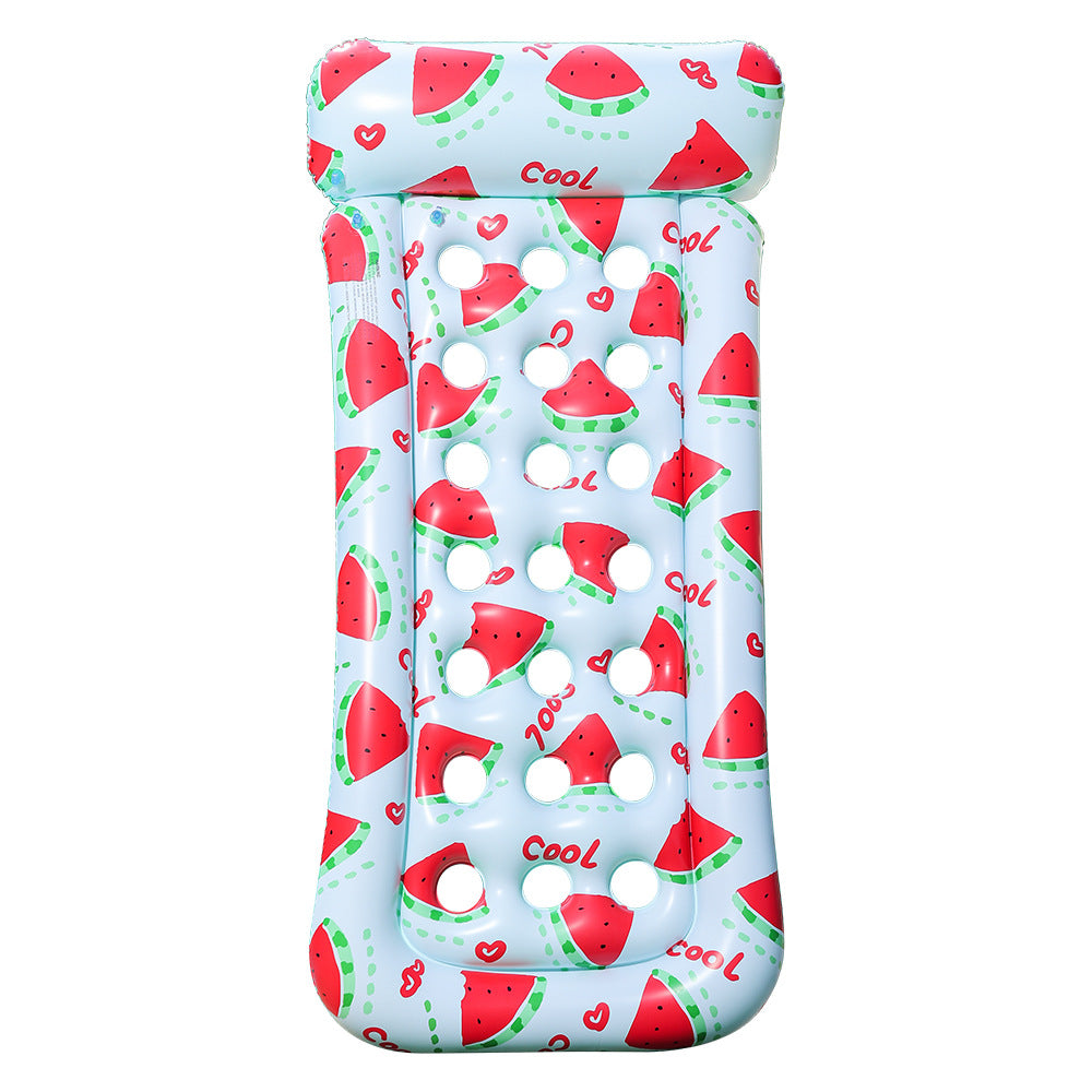 Women's Inflatable Water Lounge with Fruity Design Bowlift