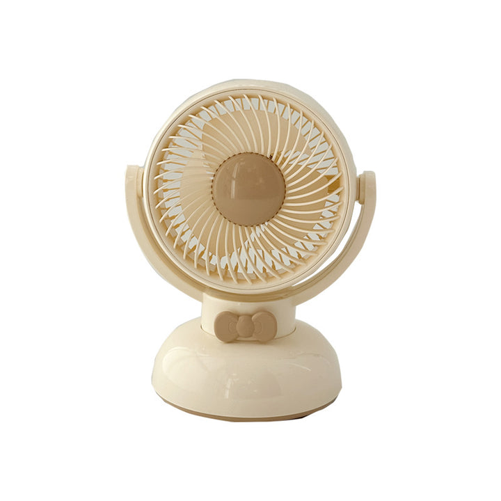 Unisex Portable Table Fan with Playful Design and Adjustable Tilt Bowlift