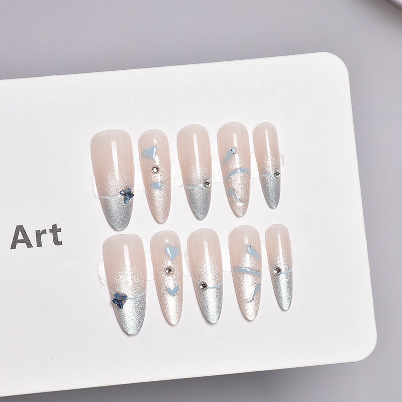 Elegant Themed Press-On Nail Set Bowlift