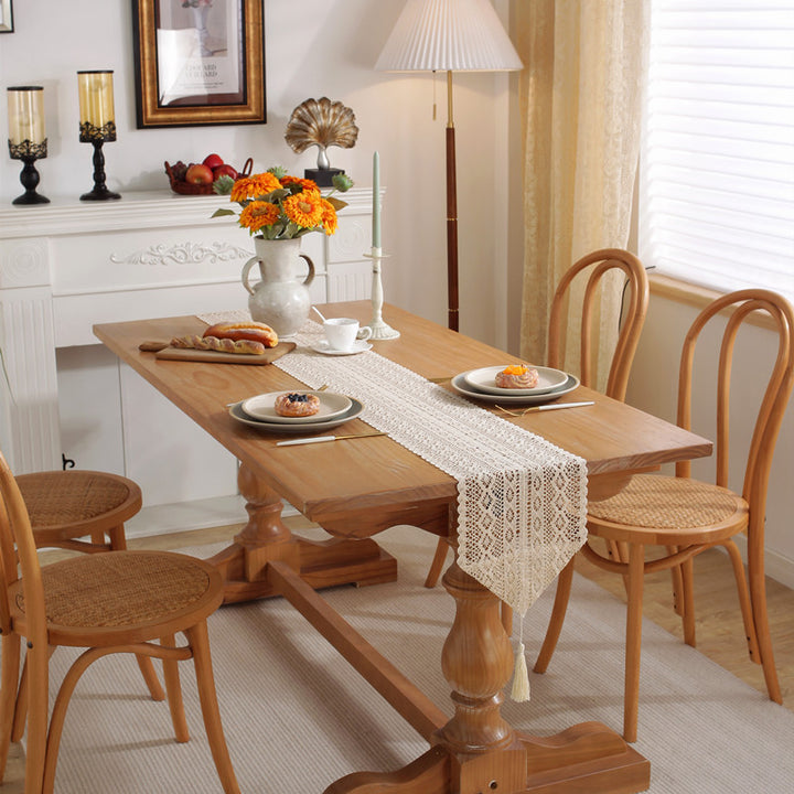 Elegant Crochet Table Runner