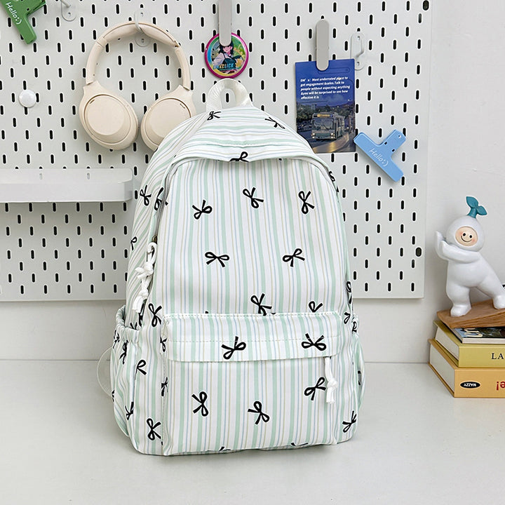 Patterned Backpack Bowlift