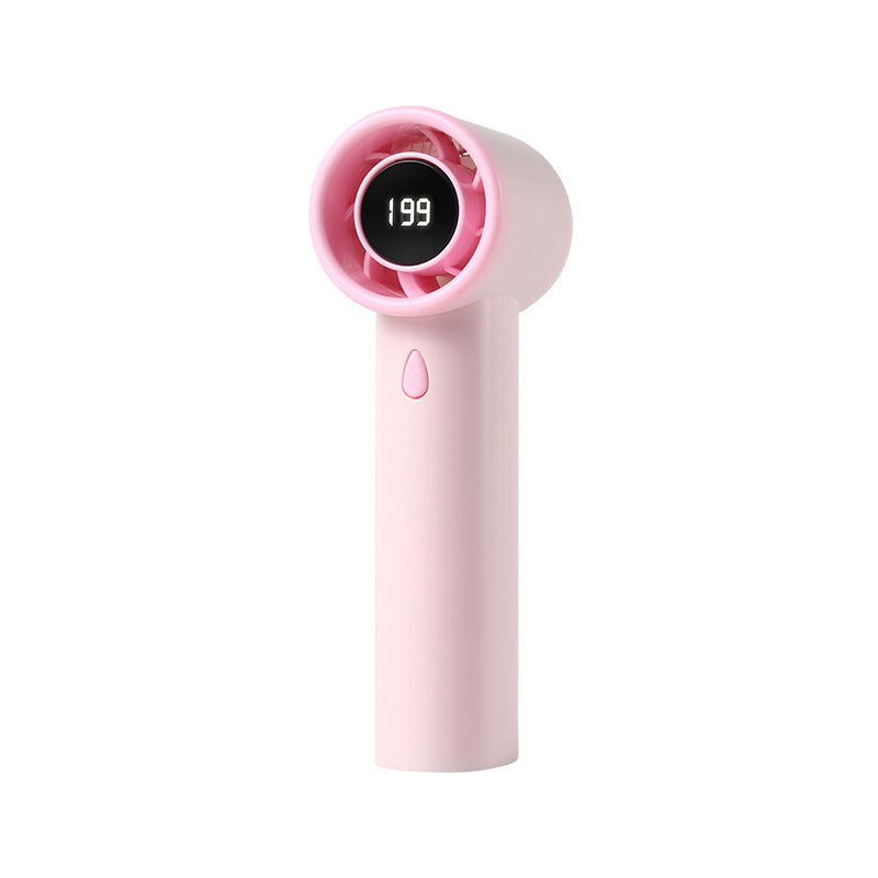 Women's portable mini fan with LCD display Bowlift