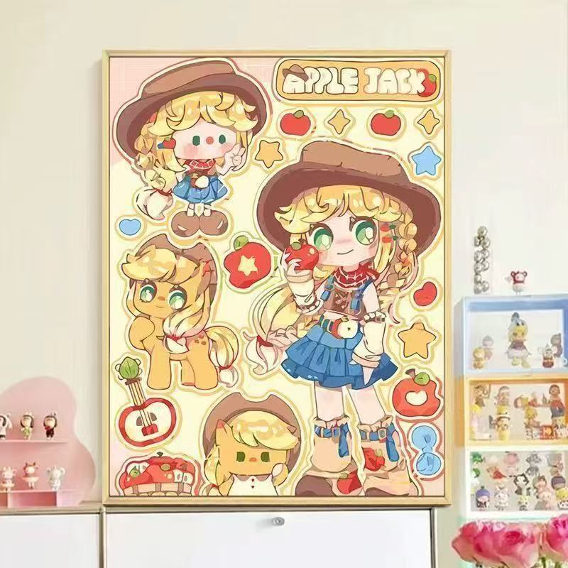 Cute Fantasy Character Wall Art Bowlift
