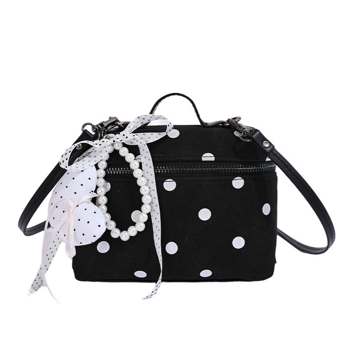 Chic Polka Dot Crossbody Bag Bowlift