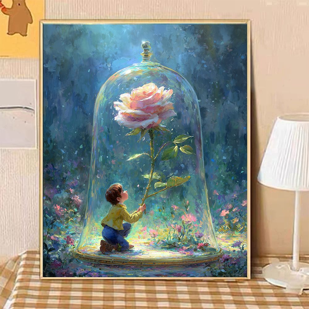 Enchanted Garden Fantasy Art Print Bowlift