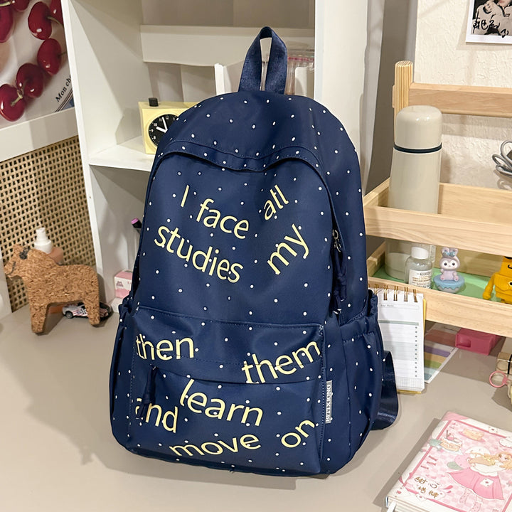 Motivational Text Backpack Bowlift