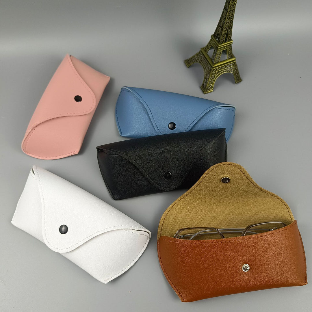 Leather Snap Sunglass Pouch Bowlift