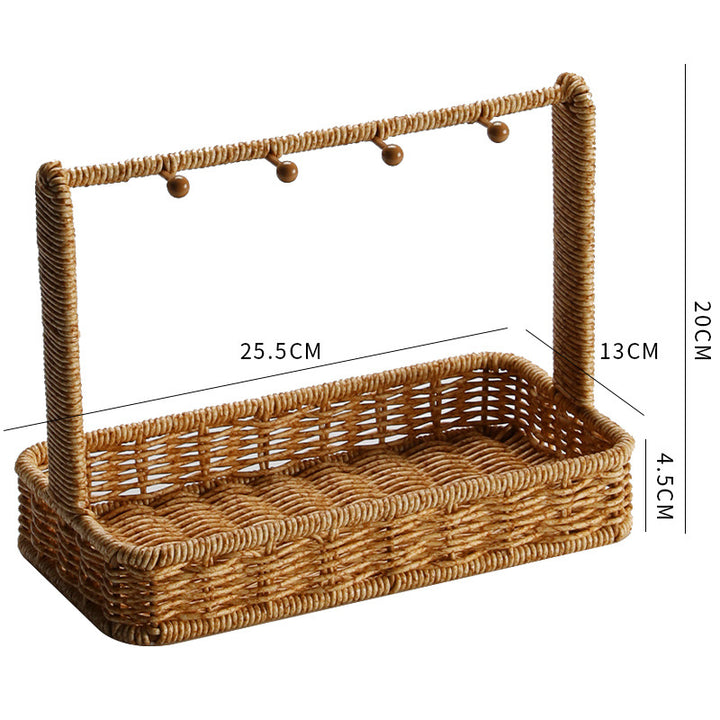Decorative Woven Organizer Bowlift