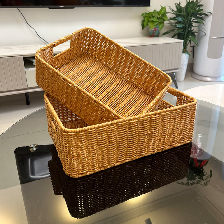 Woven Storage Basket Bowlift