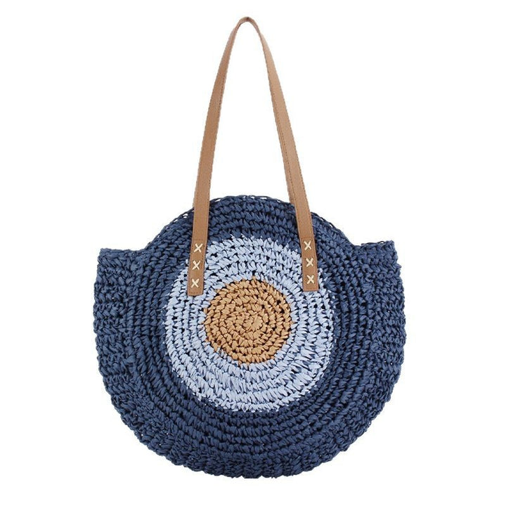 Round Macrame Beach Bag Bowlift