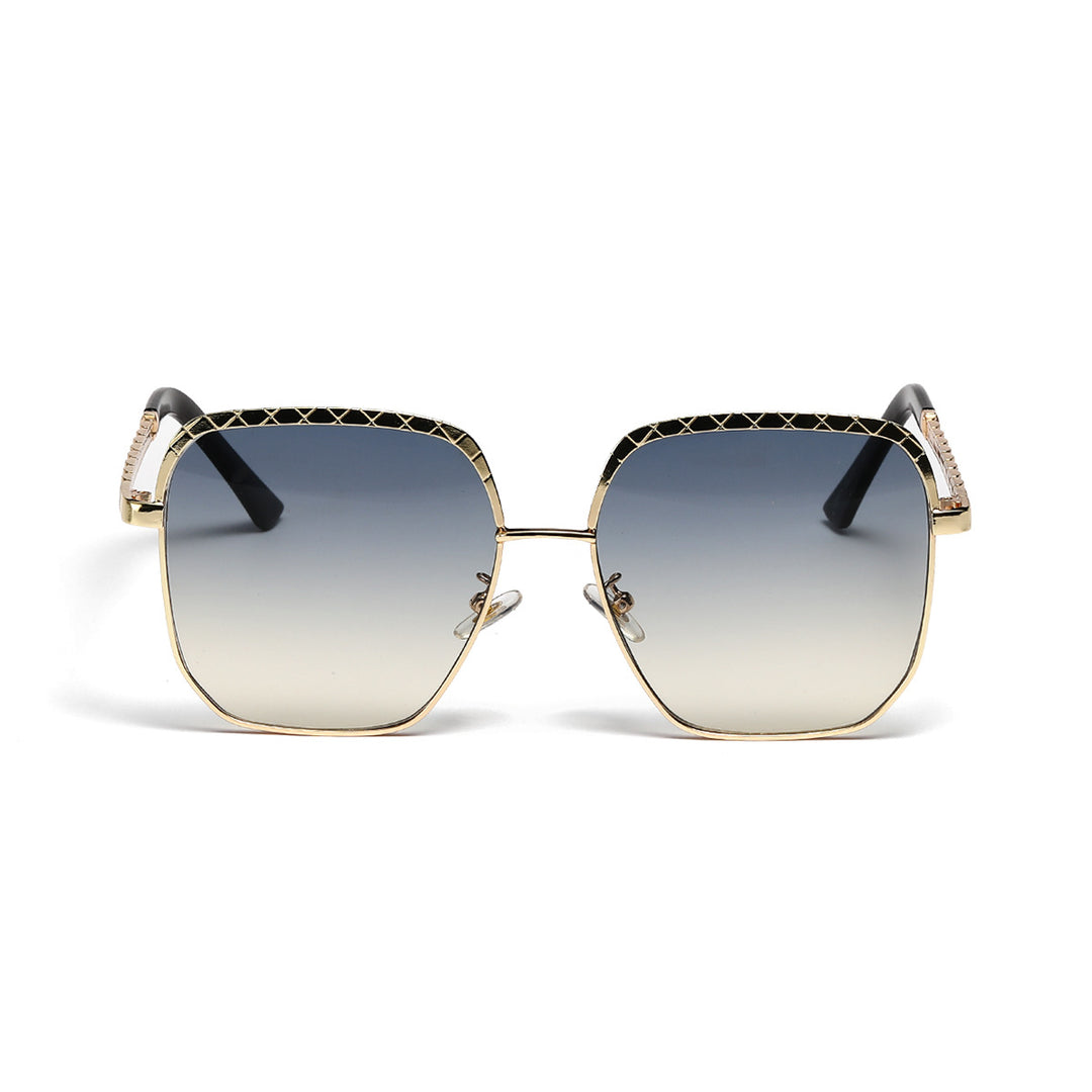 Women's fashionable oversized sunglasses in geometric design Bowlift