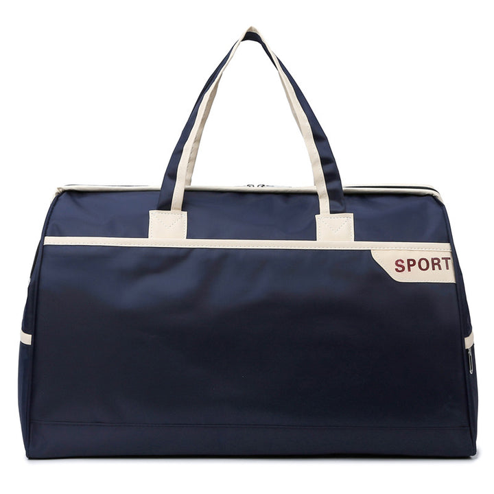 Sporty travel bag with reinforced handles and generous interior Bowlift