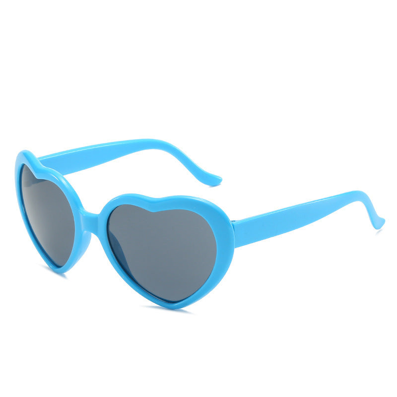 Ladies Heart-shaped Sunglasses Bowlift