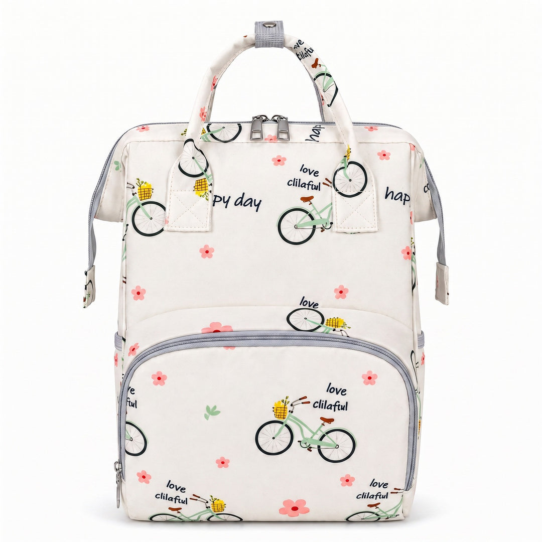 Playful Illustrated Backpack Bowlift