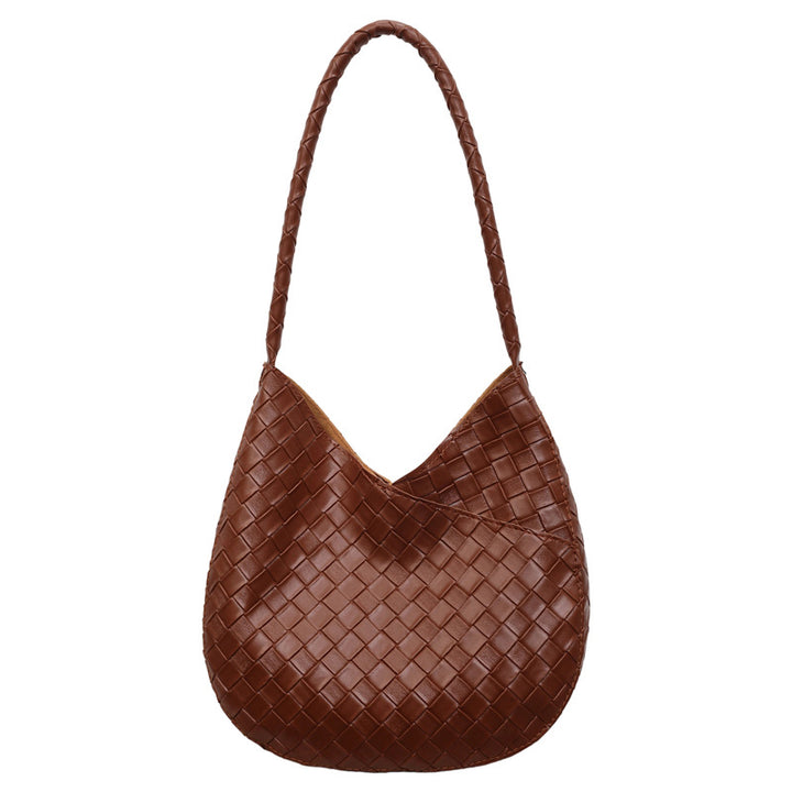 WoWoven Leather Hobo Bag Bowlift