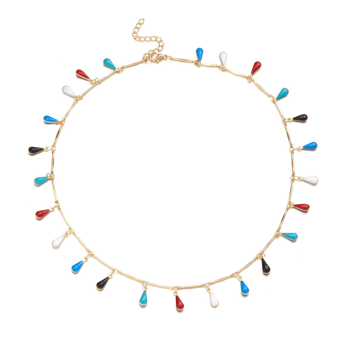 Heart Charm Statement Necklace Bowlift