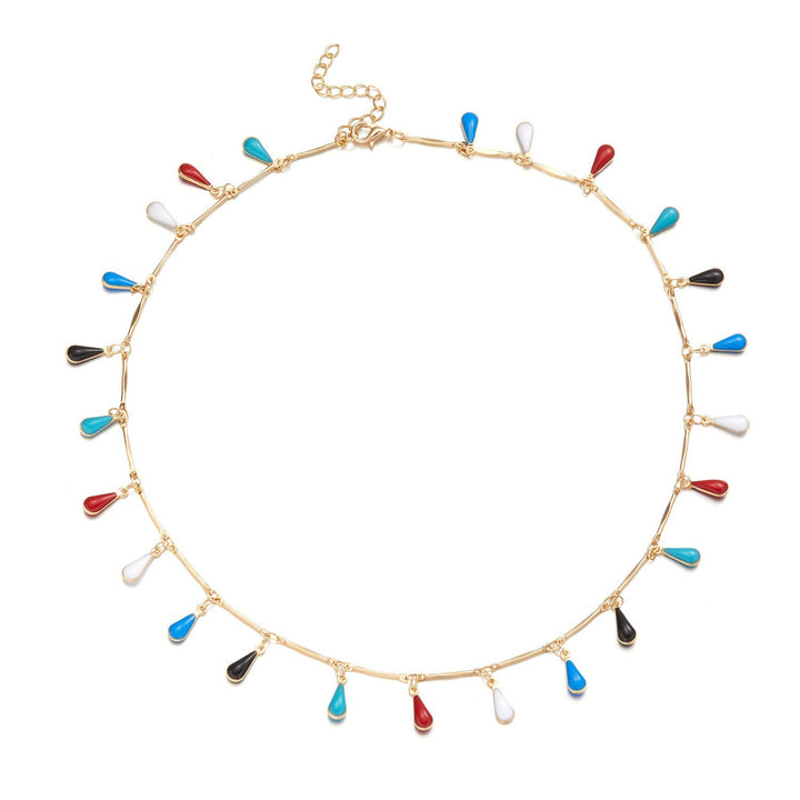 Heart Charm Statement Necklace Bowlift