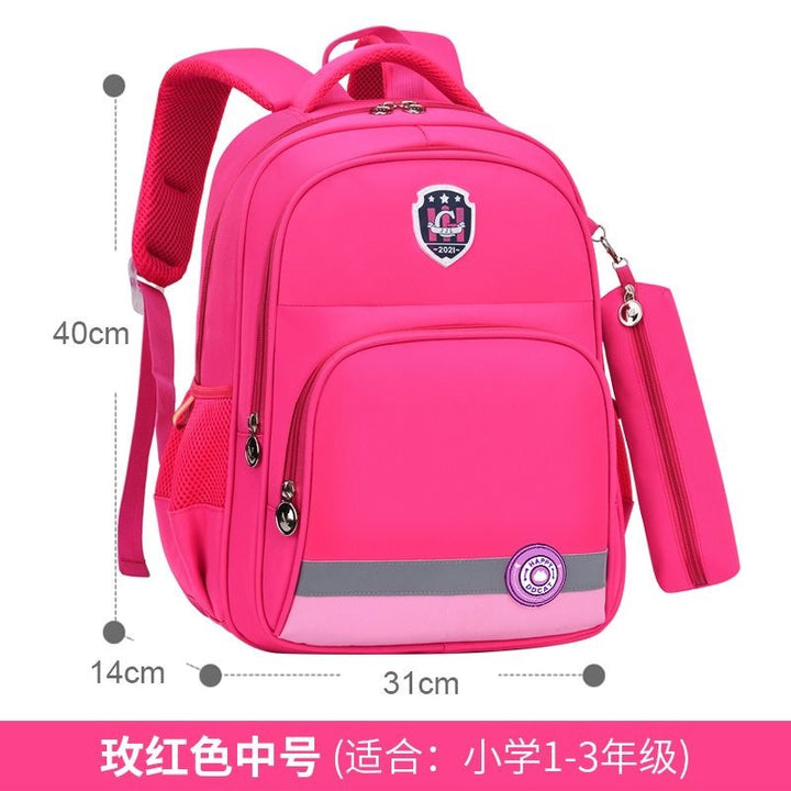 School backpack with ergonomic back support Bowlift