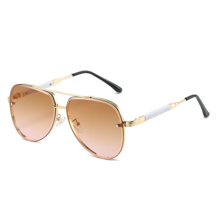 Women's Aviator Sunglasses with Stylish Gradient Protection Bowlift