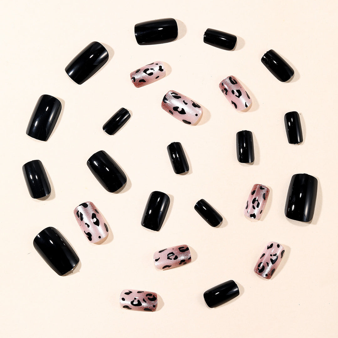 Stylish Animal Print Nail Art Extensions Bowlift