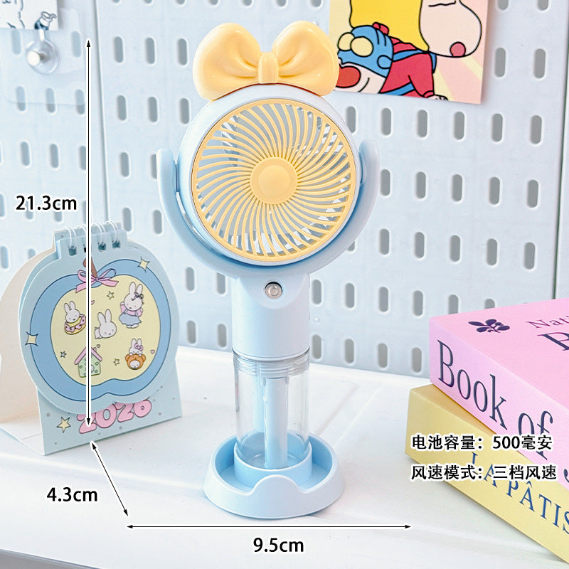 Women Portable Mini Fan Bowlift