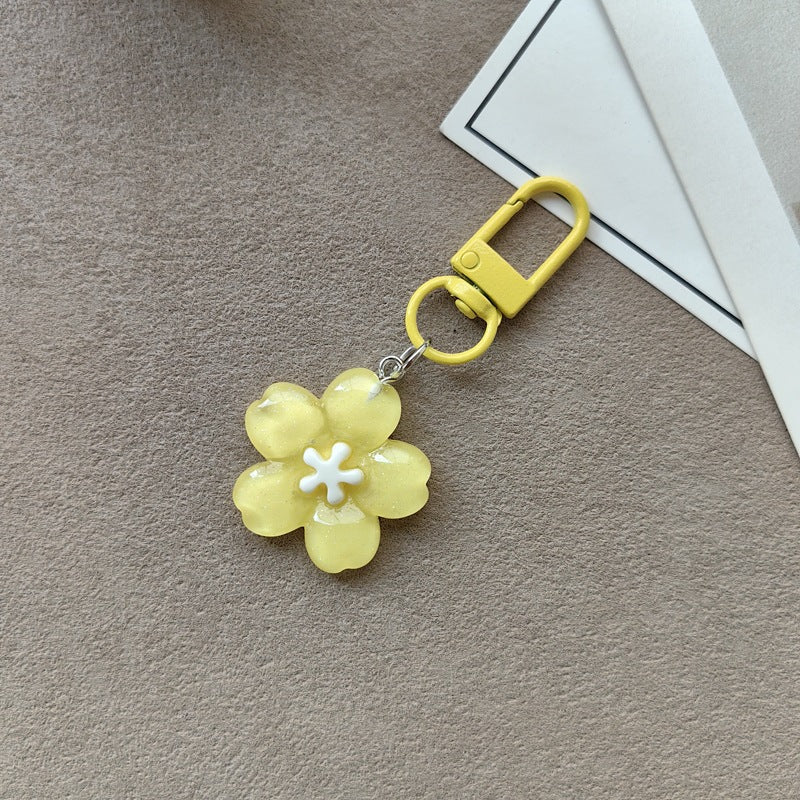 Key ring with flower motif Bowlift