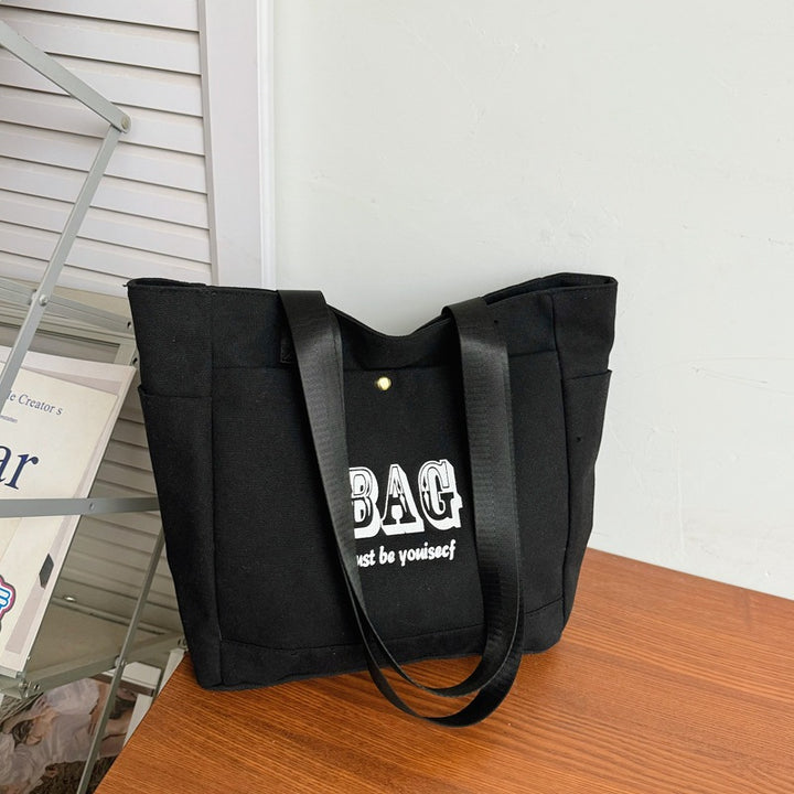 Casual Canvas Tote Bag Bowlift