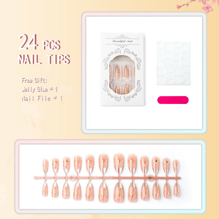 Artificial Nails Set Bowlift