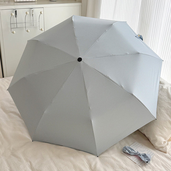 Women Foldable Umbrella with Practical Storage System Bowlift