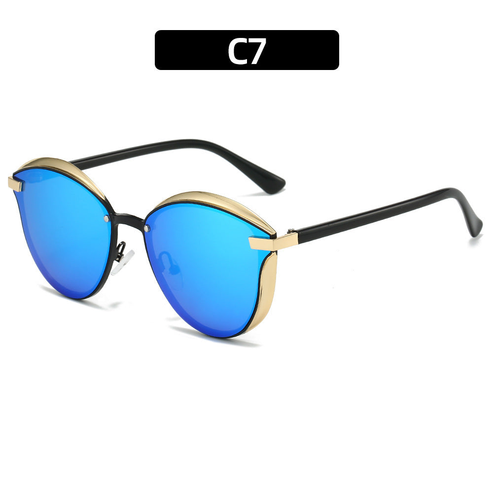 Women's sunglasses with luxurious metal frame and harmonious contour Bowlift