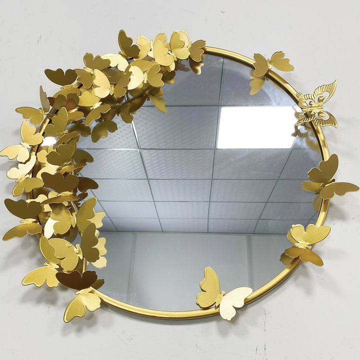 Butterfly Themed Wall Mirror Bowlift