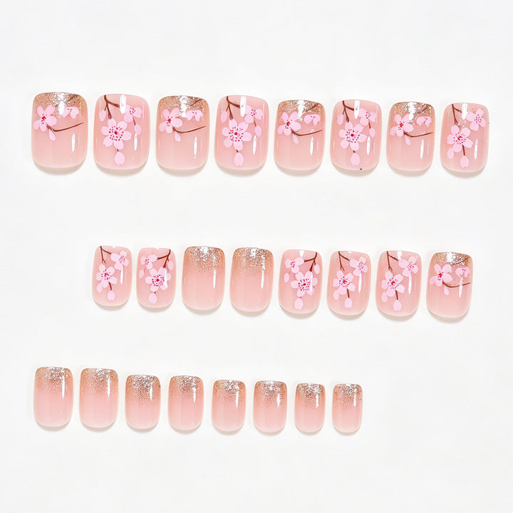 Elegant Floral Nail Art Design Kit Bowlift