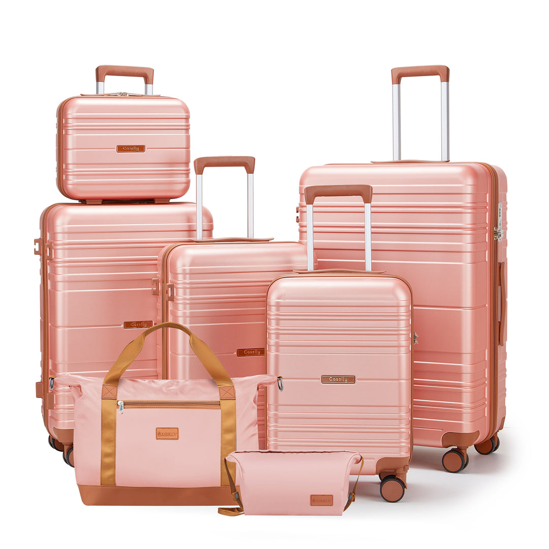 Unisex Premium Hard Shell Travel Luggage Set Bowlift